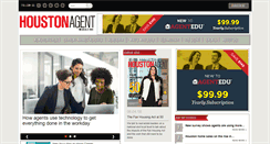 Desktop Screenshot of houstonagentmagazine.com